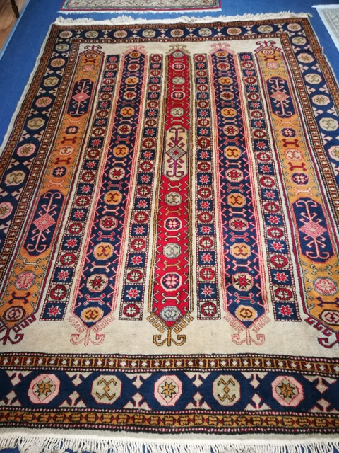 A Caucasian carpet 284 x 200cm